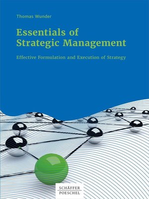 cover image of Essentials of Strategic Management